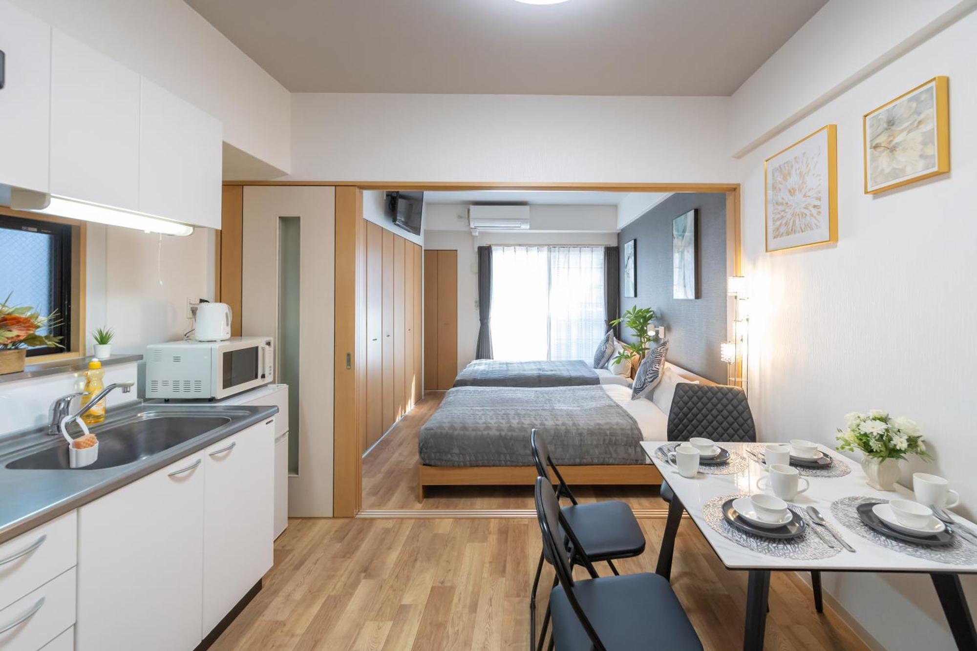 Apartmán Kuromon Royal Ósaka Exteriér fotografie