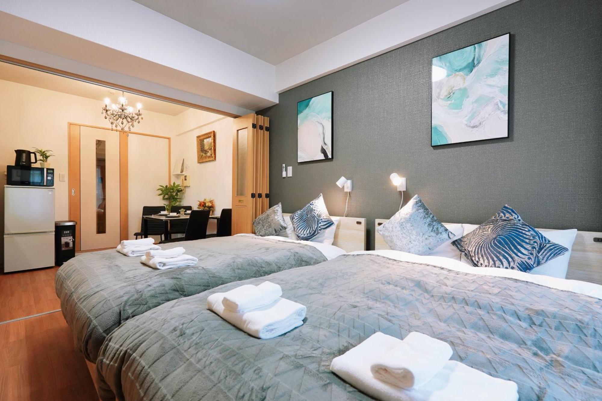 Apartmán Kuromon Royal Ósaka Exteriér fotografie