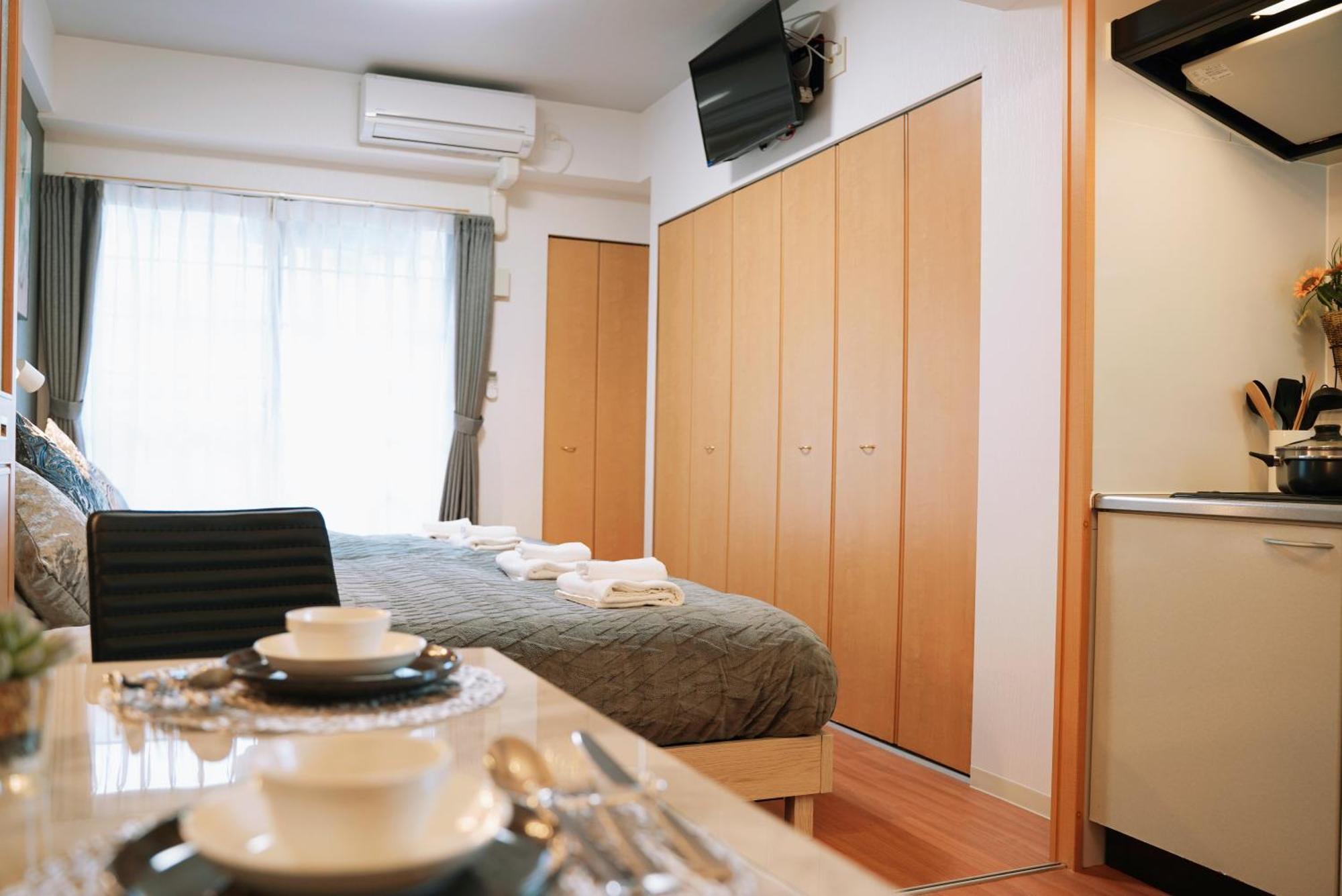Apartmán Kuromon Royal Ósaka Exteriér fotografie